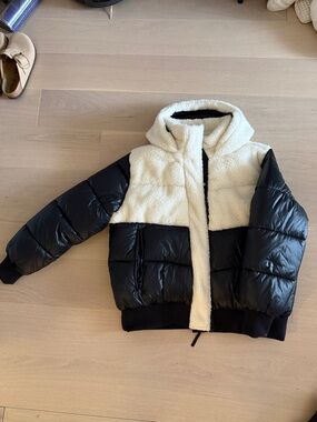 Lou and Grey Black and Cream puffer
